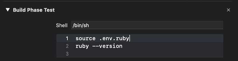 Load Ruby Environment